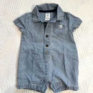 Carter’s Romper - Chambray - 3m